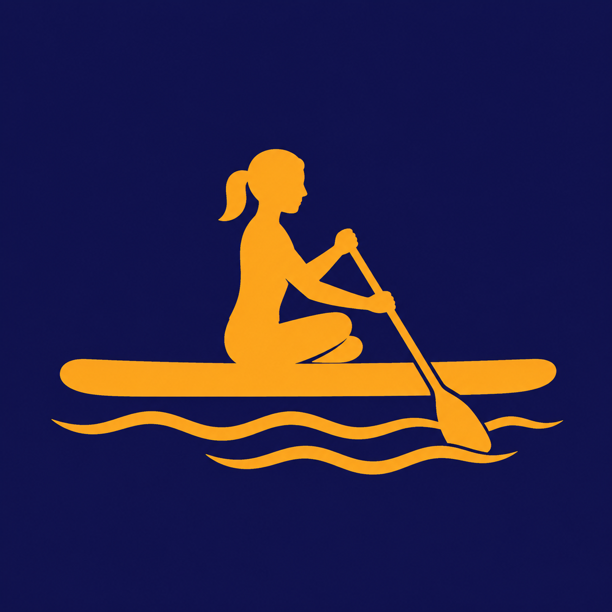 Веслування на SUP-board сидячи